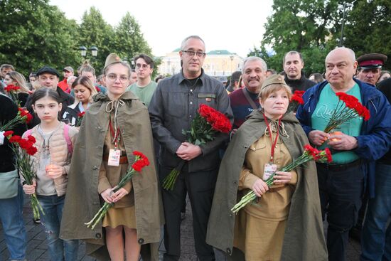 Russia WWII Memory and Sorrow Day Remembrance Campaign