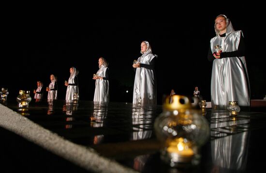 Russia Regions WWII Memory and Sorrow Day