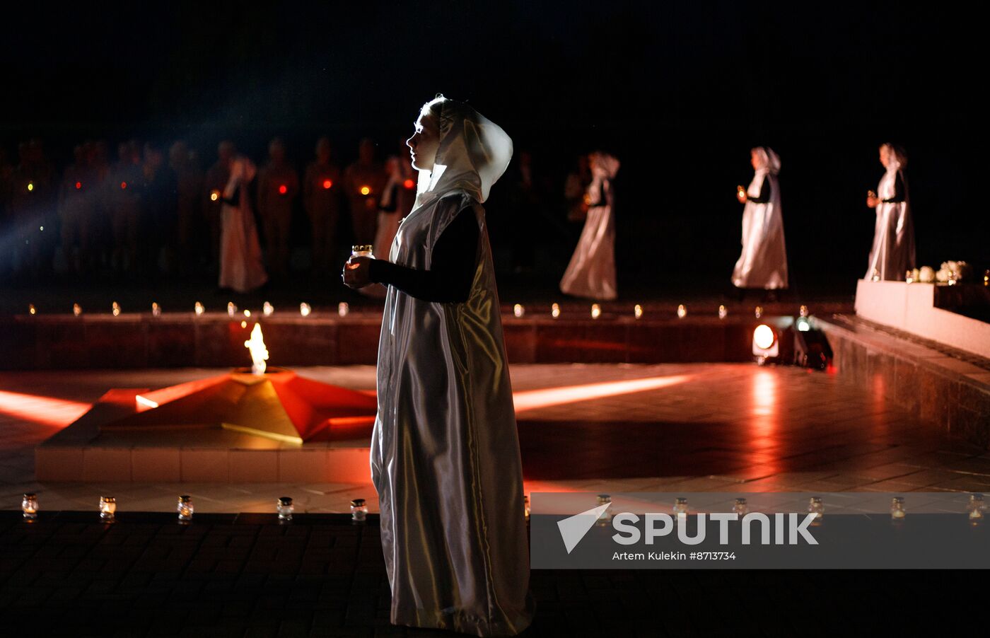 Russia Regions WWII Memory and Sorrow Day