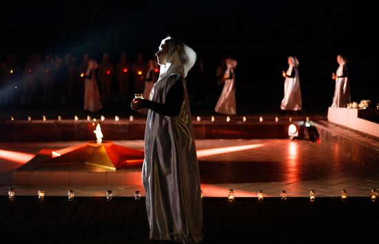 Russia Regions WWII Memory and Sorrow Day