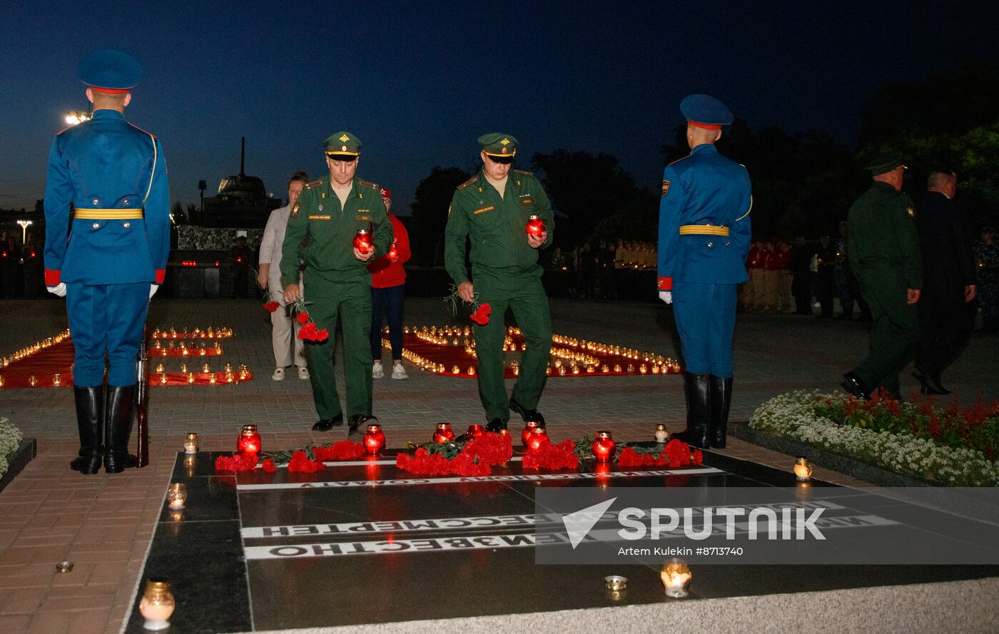 Russia Regions WWII Memory and Sorrow Day