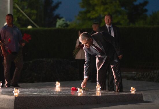 Russia Regions WWII Memory and Sorrow Day