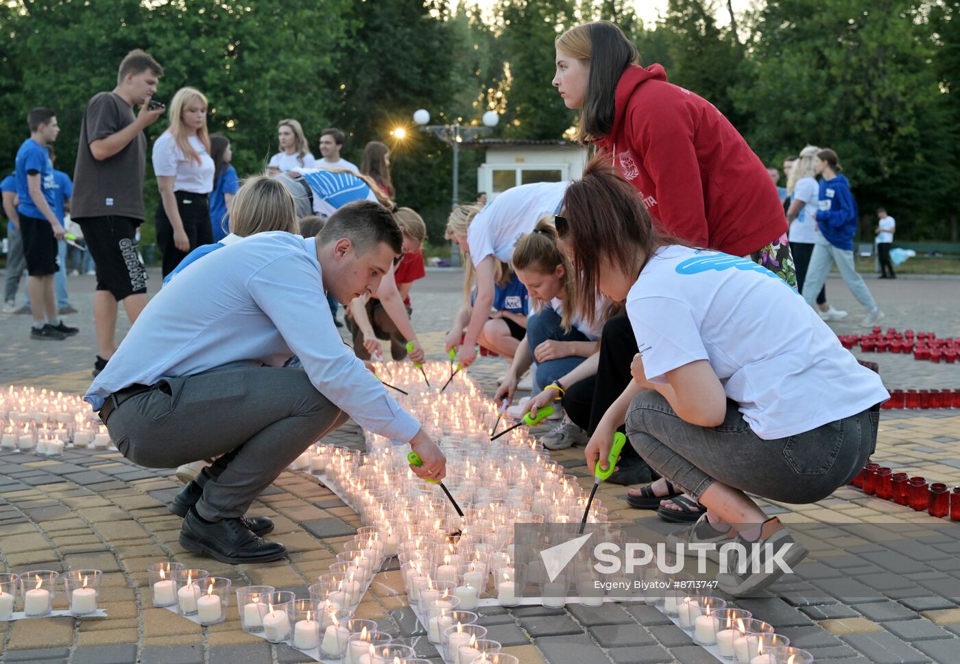 Russia Regions WWII Memory and Sorrow Day