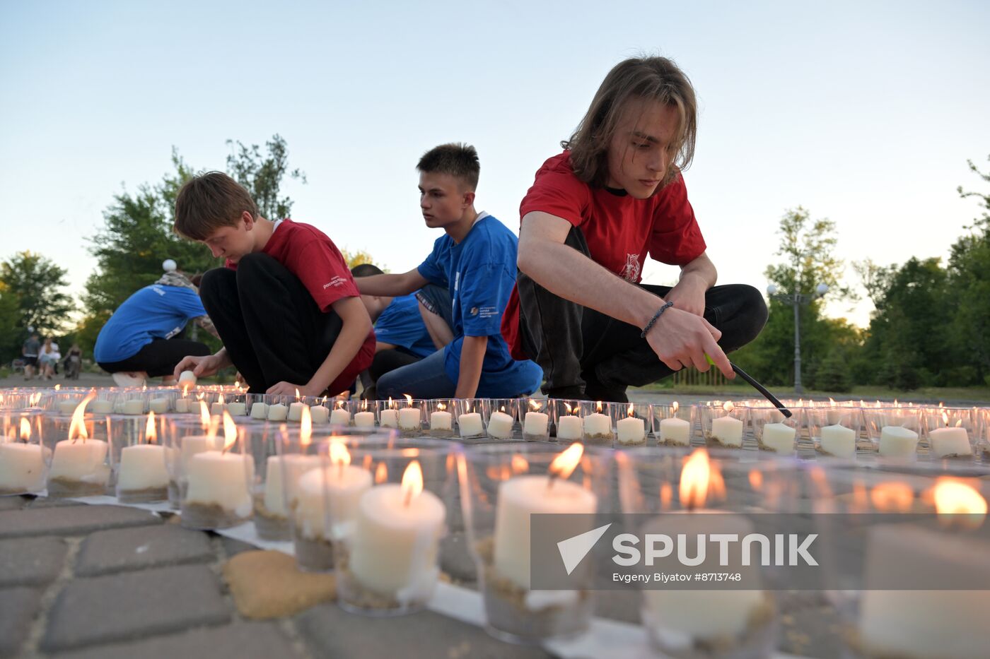 Russia Regions WWII Memory and Sorrow Day