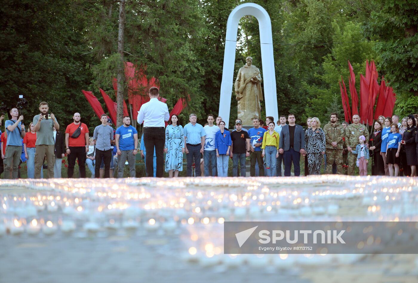 Russia Regions WWII Memory and Sorrow Day