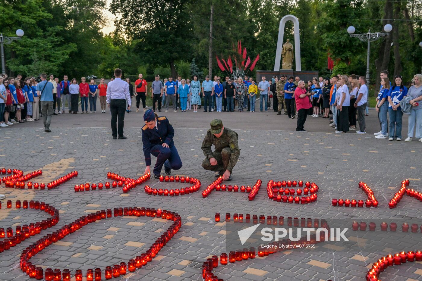 Russia Regions WWII Memory and Sorrow Day