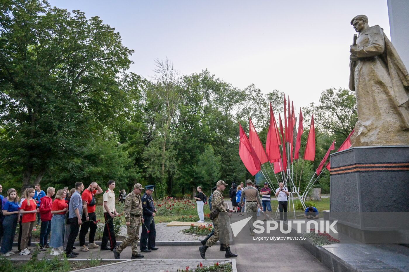 Russia Regions WWII Memory and Sorrow Day