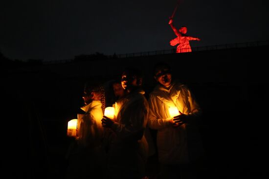 Russia Regions WWII Memory and Sorrow Day