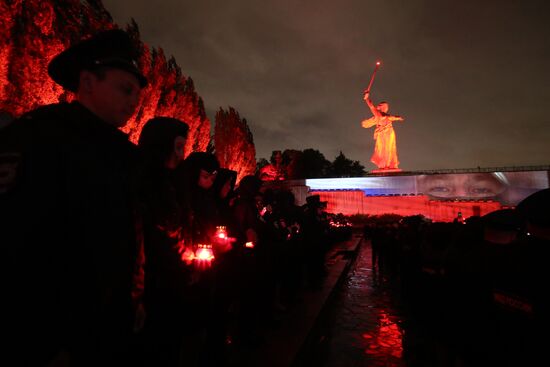Russia Regions WWII Memory and Sorrow Day