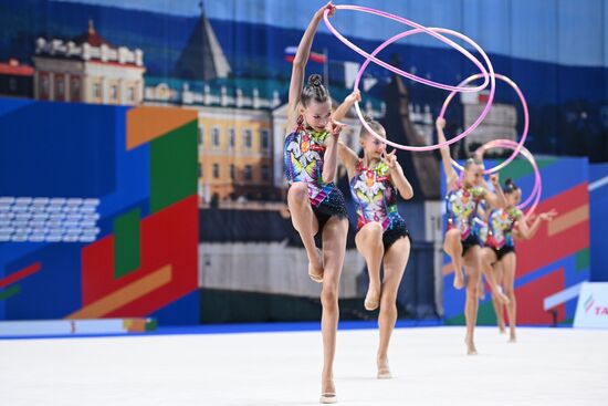 Russia BRICS Sports Games Rhythmic Gymnastics