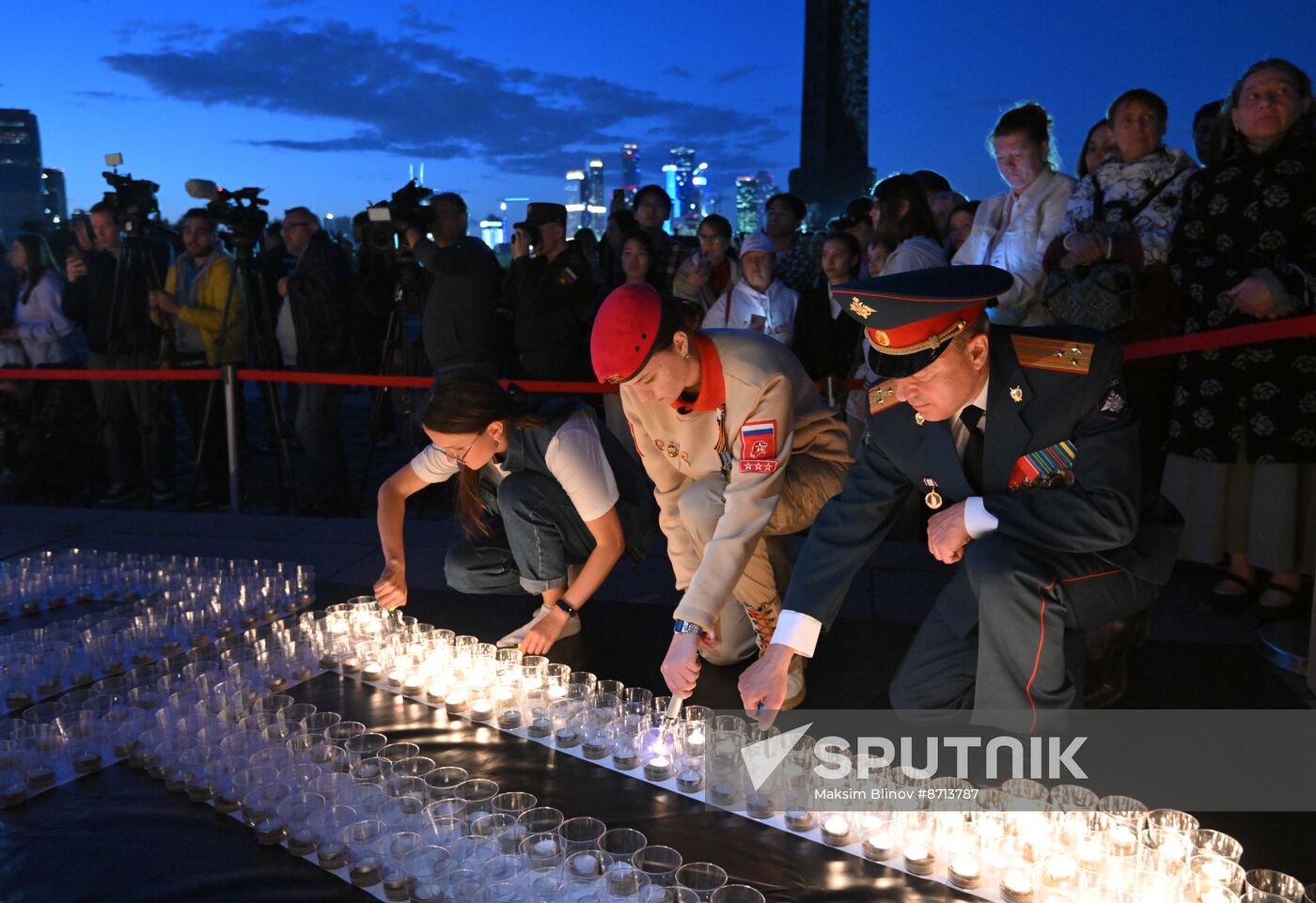 Russia WWII Memory and Sorrow Day Remembrance Event