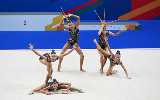 Russia BRICS Sports Games Rhythmic Gymnastics