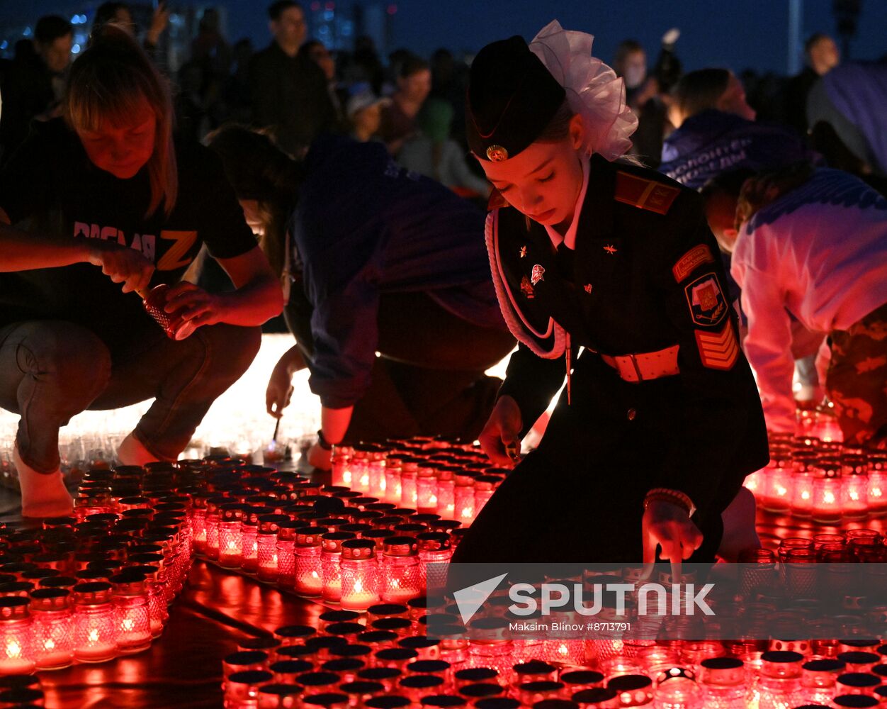 Russia WWII Memory and Sorrow Day Remembrance Event