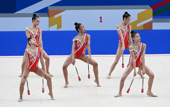 Russia BRICS Sports Games Rhythmic Gymnastics