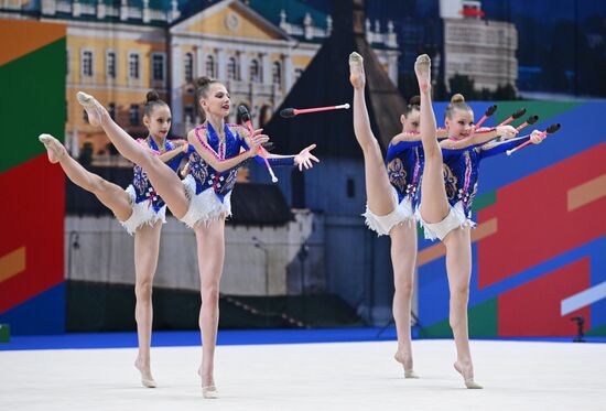 Russia BRICS Sports Games Rhythmic Gymnastics