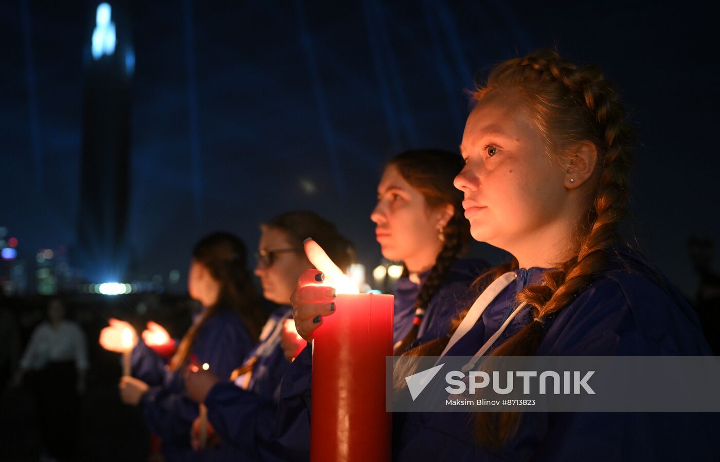 Russia WWII Memory and Sorrow Day Remembrance Event