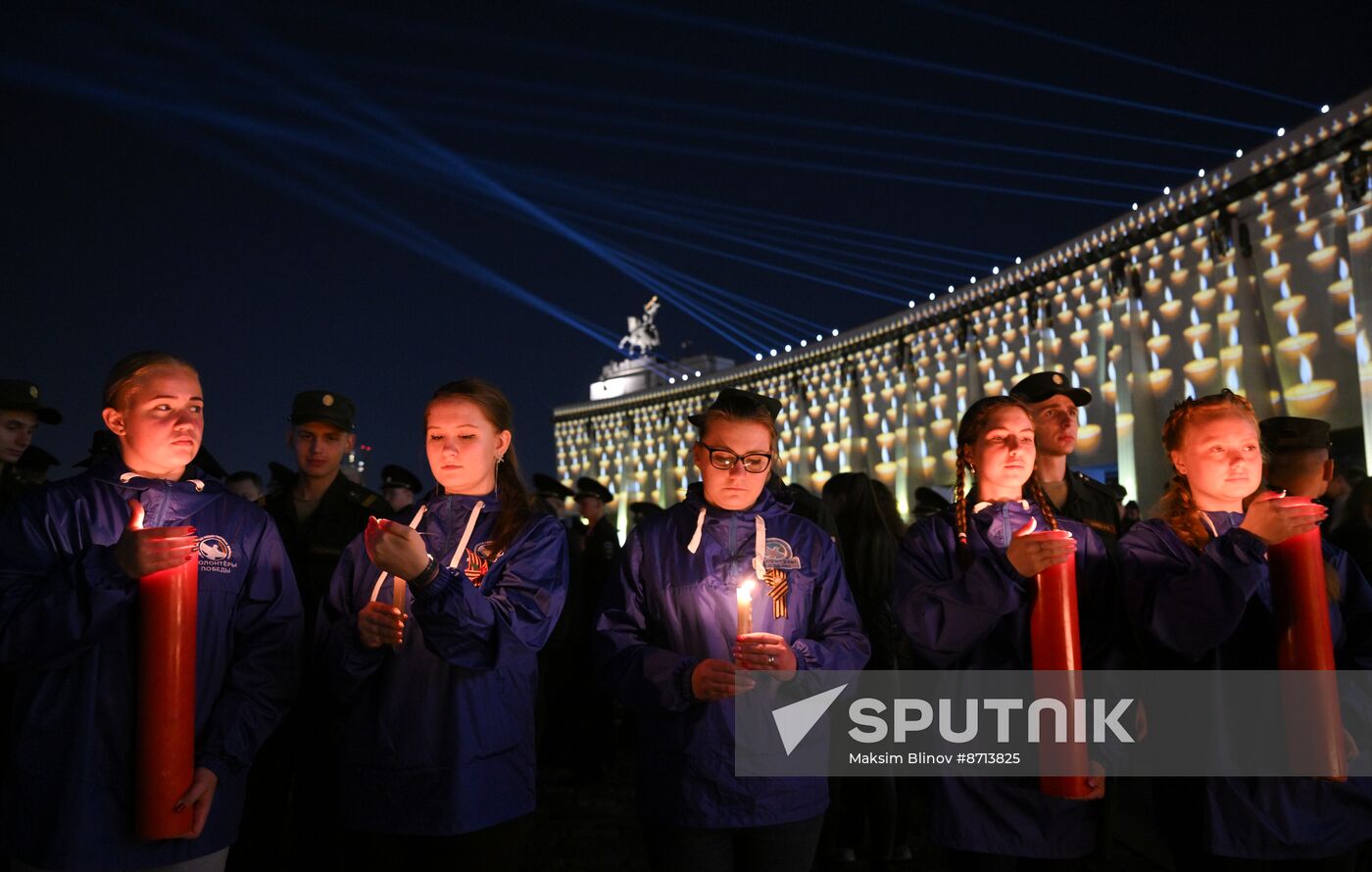 Russia WWII Memory and Sorrow Day Remembrance Event