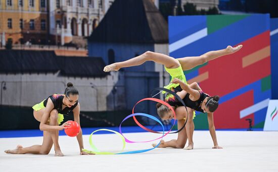 Russia BRICS Sports Games Rhythmic Gymnastics