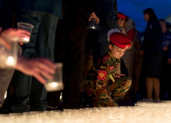 Russia Regions WWII Memory and Sorrow Day