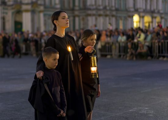 Russia Regions WWII Memory and Sorrow Day