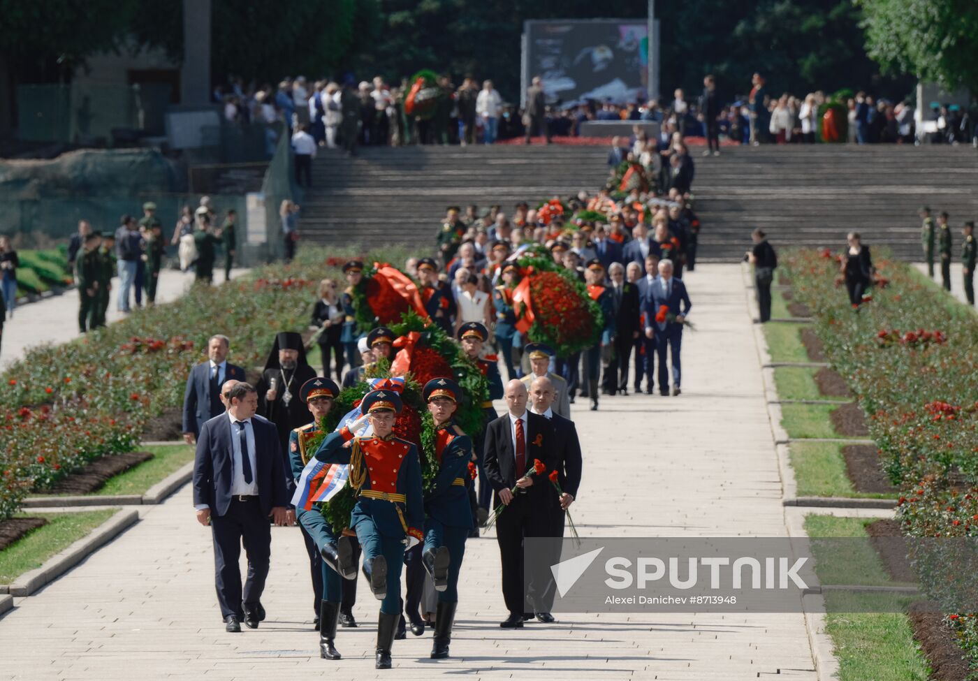 Russia Regions WWII Memory and Sorrow Day