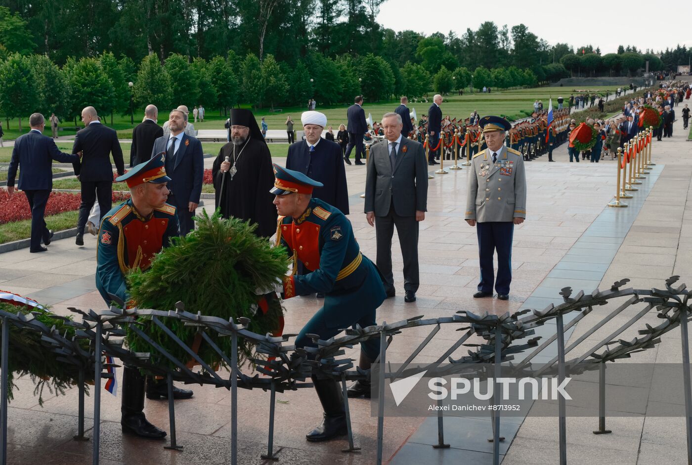 Russia Regions WWII Memory and Sorrow Day