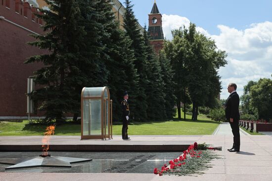 Russia Putin WWII Memory and Sorrow Day