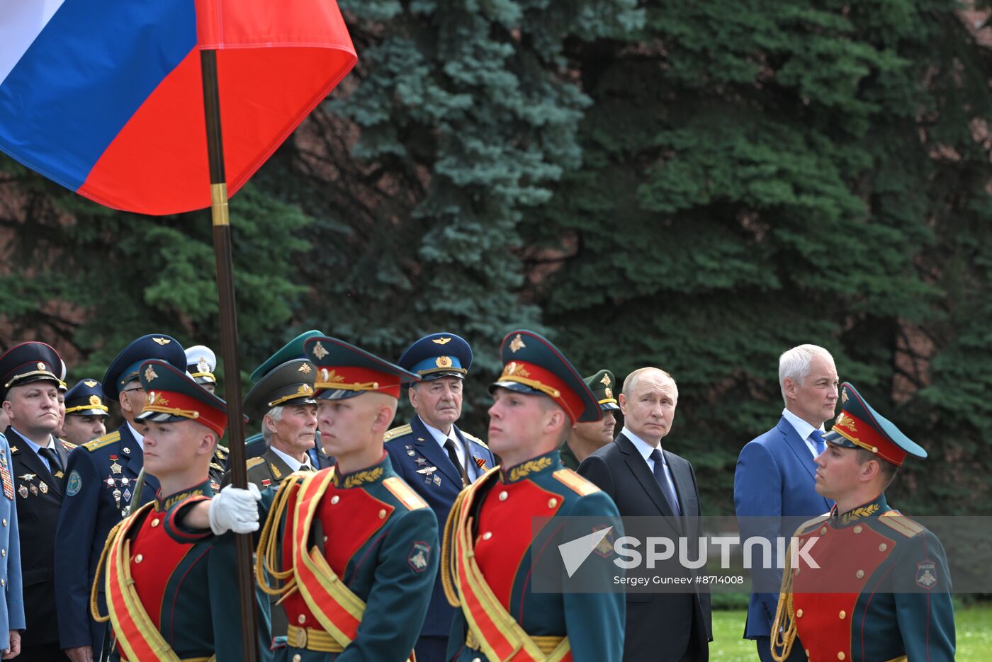 Russia Putin WWII Memory and Sorrow Day