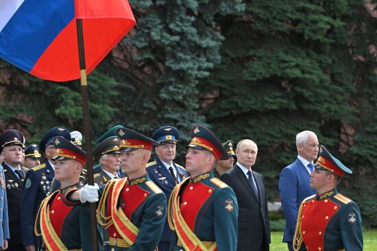 Russia Putin WWII Memory and Sorrow Day