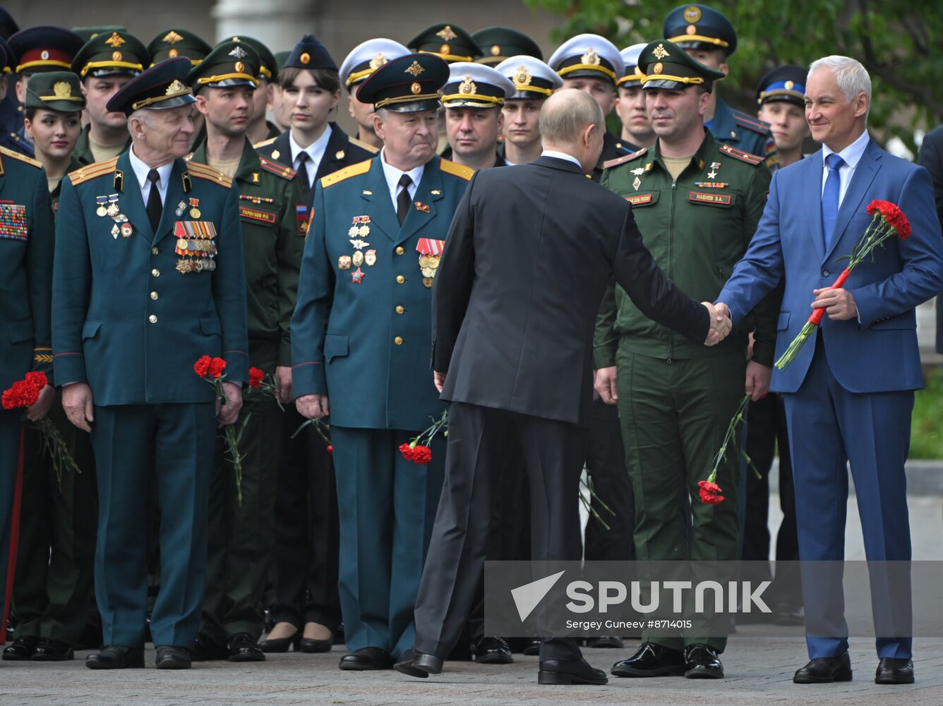 Russia Putin WWII Memory and Sorrow Day