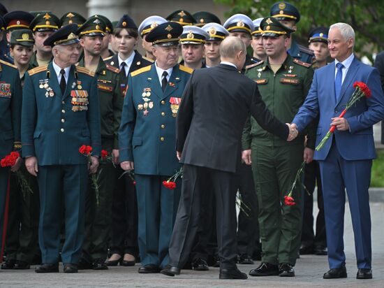 Russia Putin WWII Memory and Sorrow Day