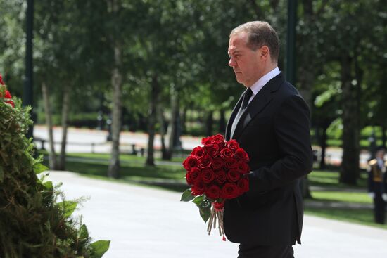 Russia Putin WWII Memory and Sorrow Day