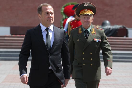 Russia Putin WWII Memory and Sorrow Day