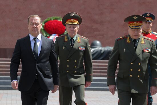 Russia Putin WWII Memory and Sorrow Day