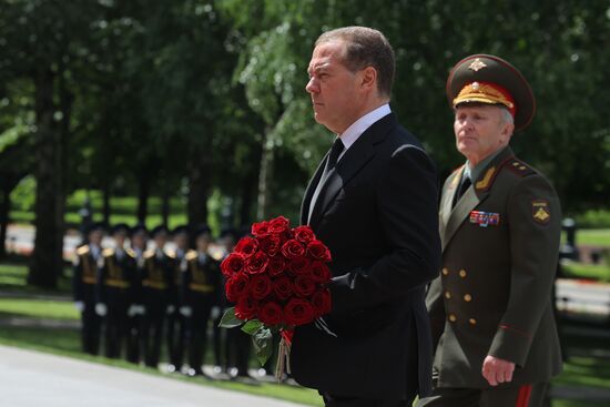 Russia Putin WWII Memory and Sorrow Day
