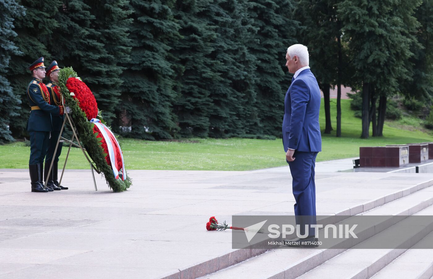 Russia Putin WWII Memory and Sorrow Day