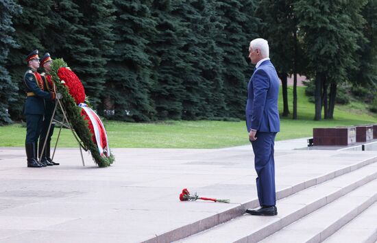 Russia Putin WWII Memory and Sorrow Day