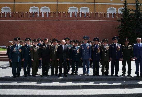 Russia Putin WWII Memory and Sorrow Day