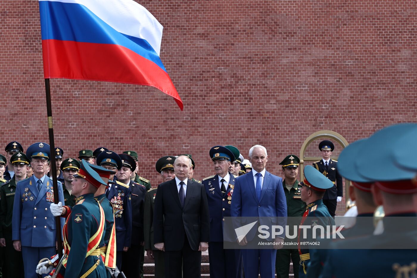 Russia Putin WWII Memory and Sorrow Day