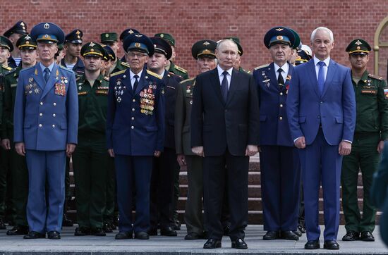 Russia Putin WWII Memory and Sorrow Day