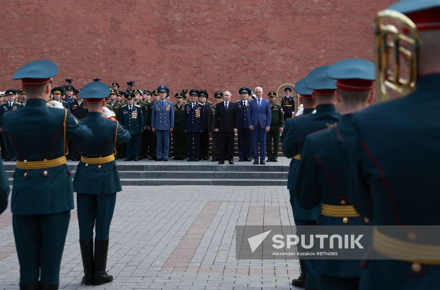 Russia Putin WWII Memory and Sorrow Day