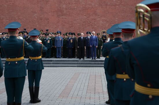 Russia Putin WWII Memory and Sorrow Day