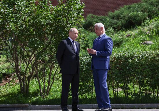 Russia Putin WWII Memory and Sorrow Day