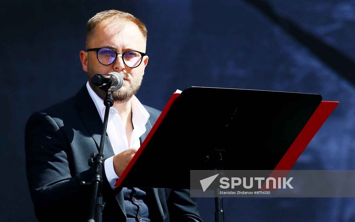 RUSSIA EXPO. Requiem: Eternal Glory to the Heroes musical and poetic composition
