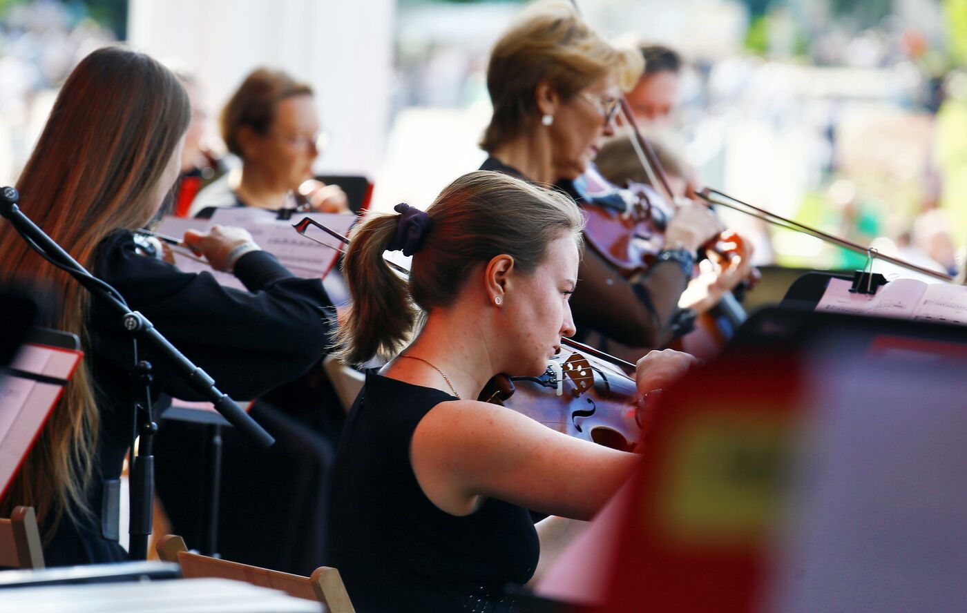 RUSSIA EXPO. Requiem: Eternal Glory to the Heroes musical and poetic composition