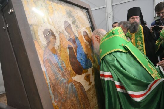 Russia Religion Trinity Icon