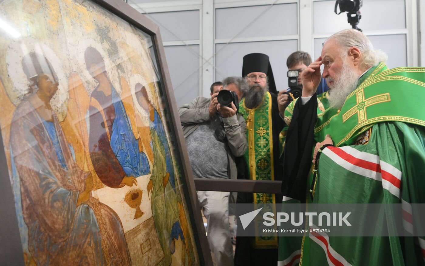 Russia Religion Trinity Icon