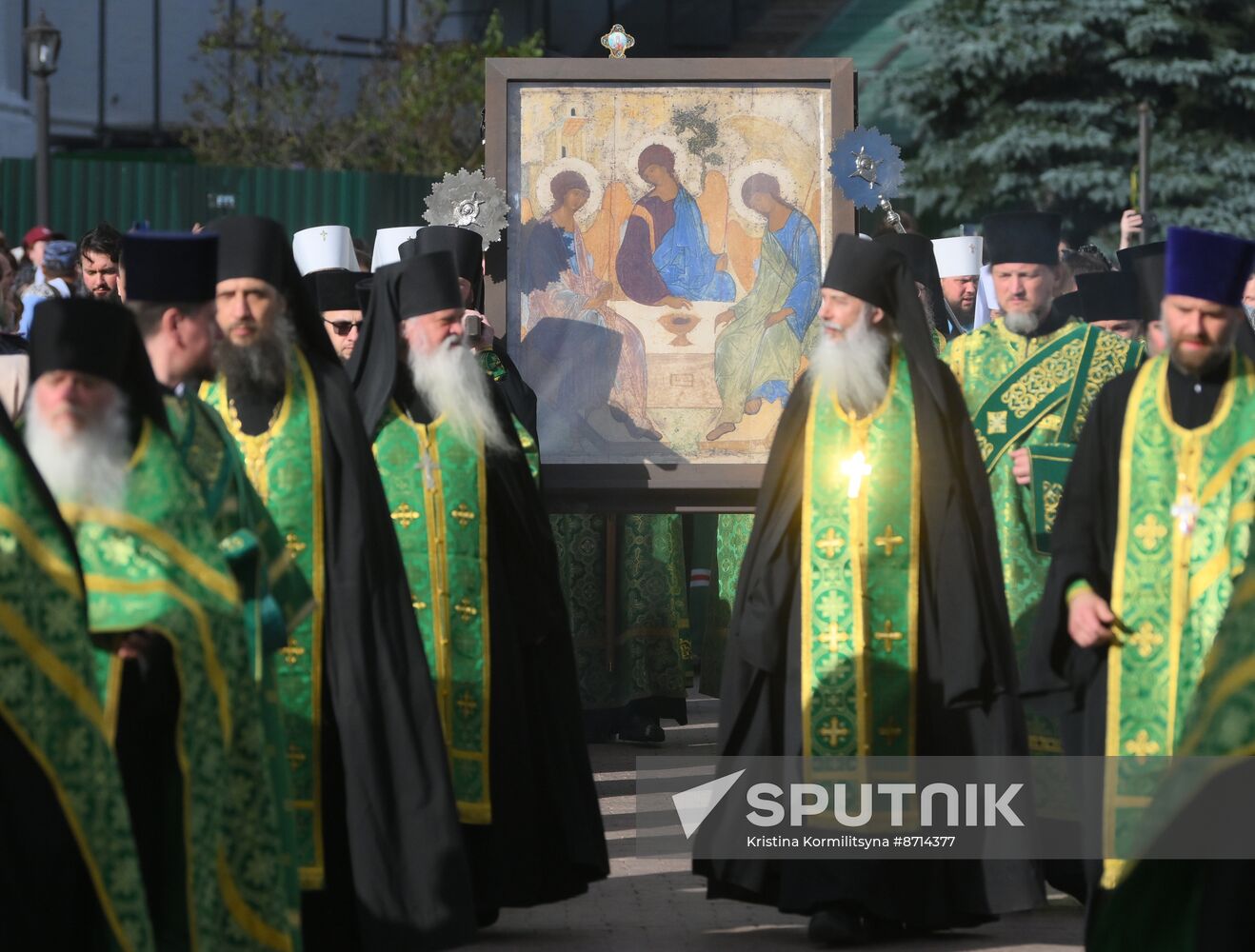 Russia Religion Trinity Icon