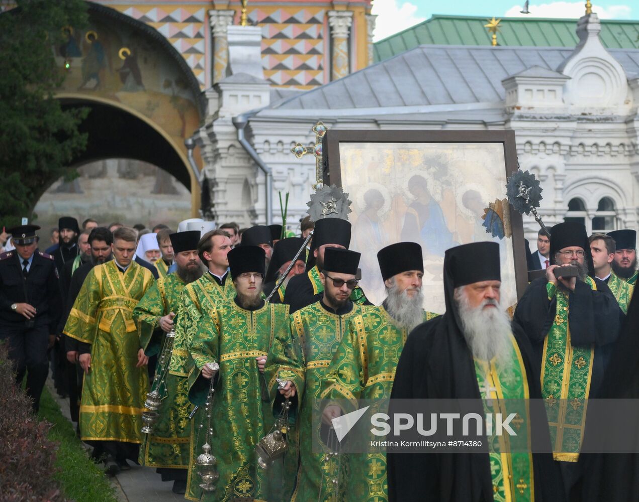 Russia Religion Trinity Icon