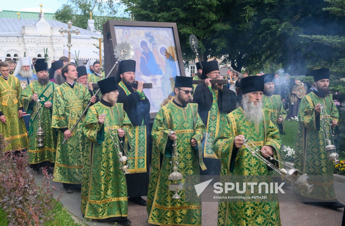 Russia Religion Trinity Icon